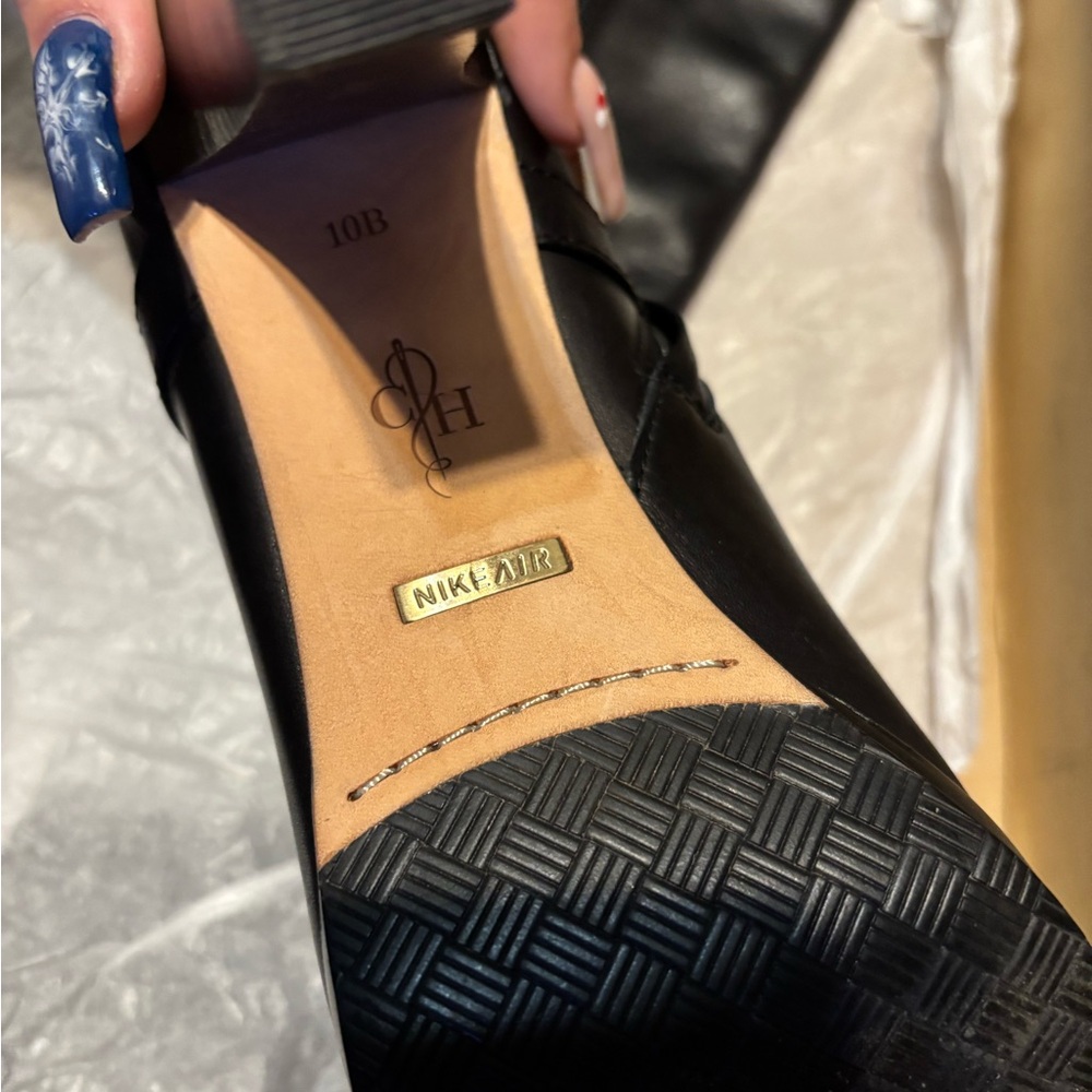 Cole Haan Black Sequoia Riding Boots